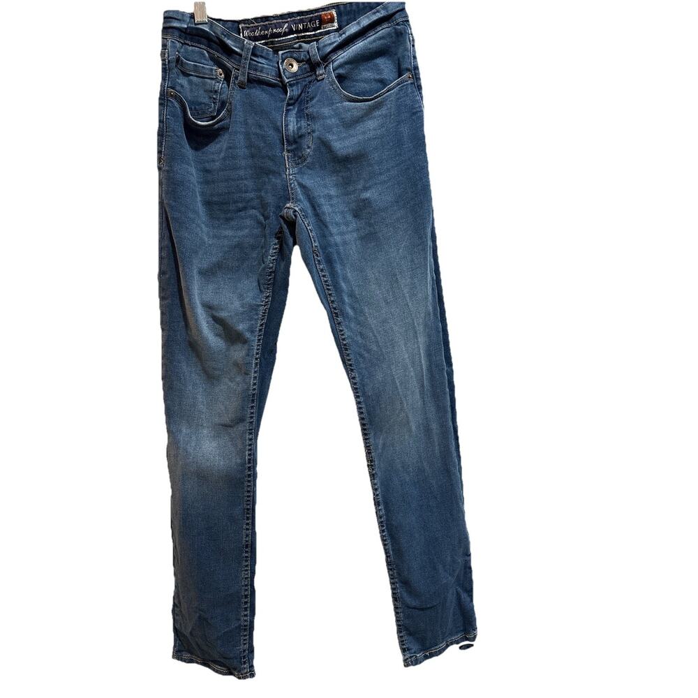 Weatherproof Vintage Men’s Slim Fit Jeans Size 30x30 Blue Denim
